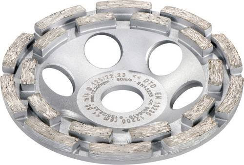 Metabo Diamantschleiftopf classic für Beton und Stein, Farbe: Silber, Durchmesser: 125 mm - Bild 1