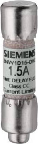 Siemens Zylindersicherungseinsatz 0,8A 600V Silber 10 Stück - Bild 1