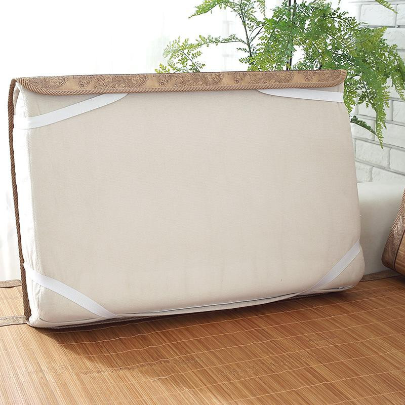 Yiran Furniture Sommer-Sofabezug aus kühlender Bambusfaser in L-Form, rutschfest, Breite: 60 cm, Länge: 60 cm - Bild 2
