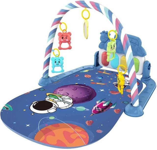 Yiran bag Baby Activity Gym Rack Spielmatte mit Klaviertastatur 0-36 Monate - Bild 1