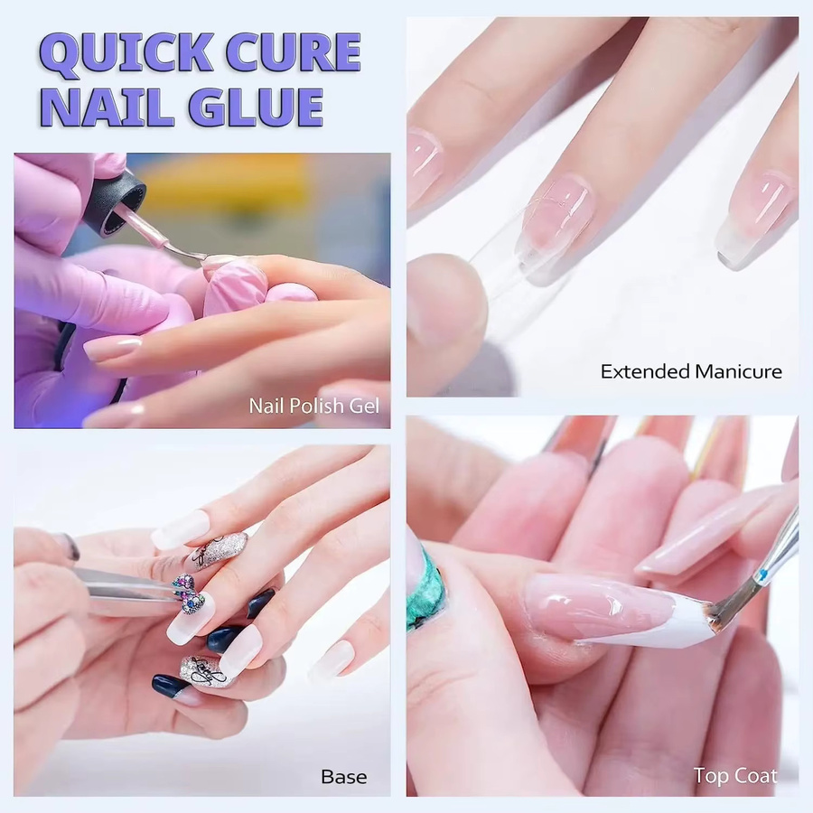 Yikoolin Mini-UV-Licht für Gel-Nägel, weiß, Akku wiederaufladbar - Bild 2