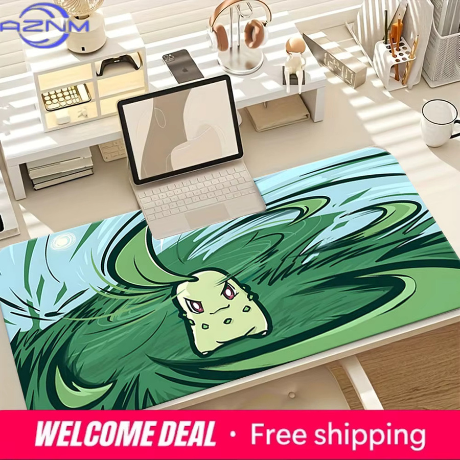 Potdemiel Pokémon Chikorita TCG Spielmatte, rutschfest, waschbar - Bild 3