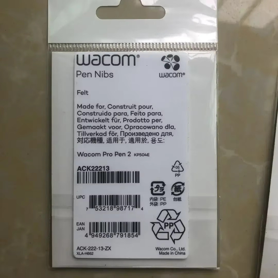 Wacom Standard-Filzstiftspitzen für Intuos Pro PTH-460 660 860 und Cintiq Pro Wacom Pro Pen 2, 10 Stück - Bild 2