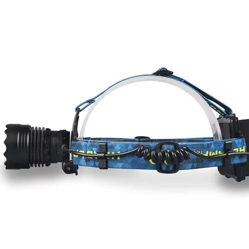 KENSUN LED Stirnlampe mit 4 Kernen und Zoom-Funktion für Angeln und Wandern - Bild 5