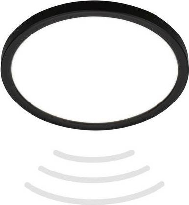 Briloner MOVE Deckenleuchte mit Bewegungsmelder LED Schwarz IP44 - Bild 1