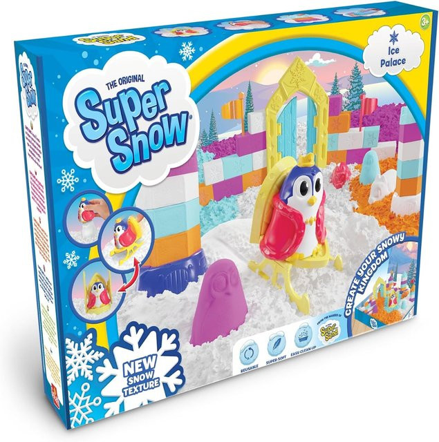 Goliath Super Snow Ice Palace, Magischer Eispalast Knet- & Spielset, ab 3 Jahre - Bild 1