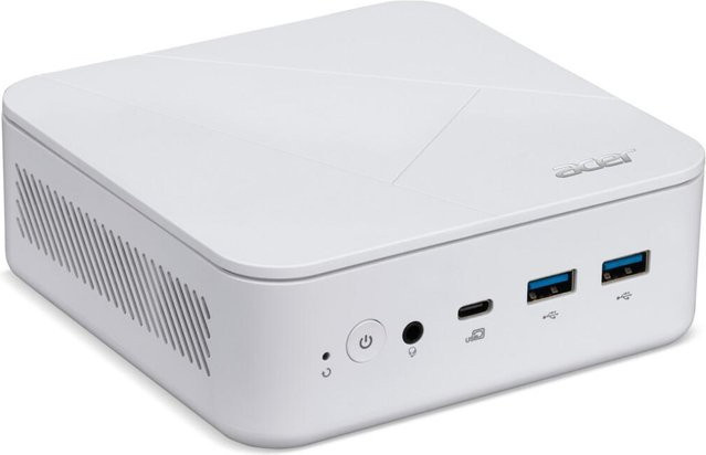 Acer Revo RB102 SFF Desktop-PC, Weiß, AMD Ryzen 7 7730U, 16 GB RAM, 512 GB M.2 SSD, Windows - Bild 1