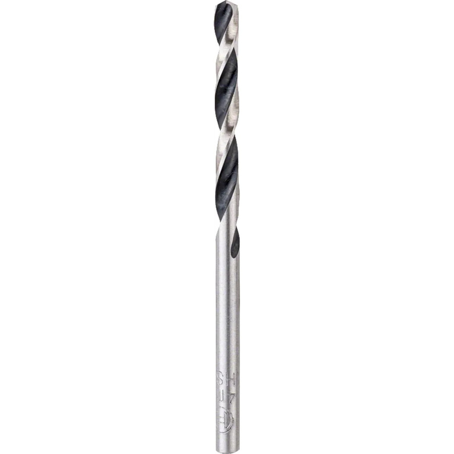 Bosch HSS-Spiralbohrer PointTeQ aus Edelstahl im 2er-Set, Farbe Schwarz-Silber, Durchmesser: 4 mm - Bild 2