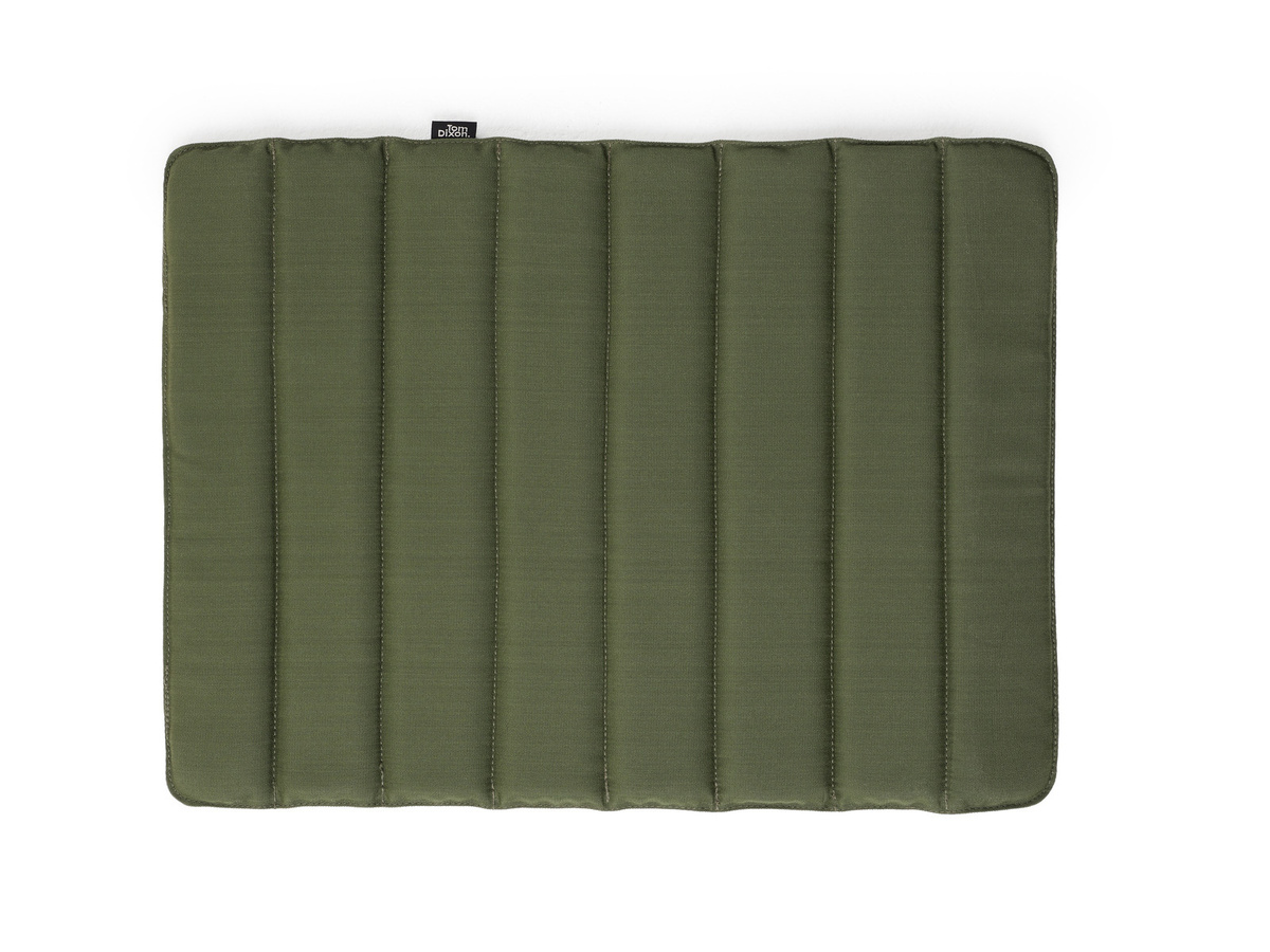 Tom Dixon Groove Sitzkissen aus Polyester in Grün und Beige, rechteckig, wasserabweisend und UV-beständig - Bild 2
