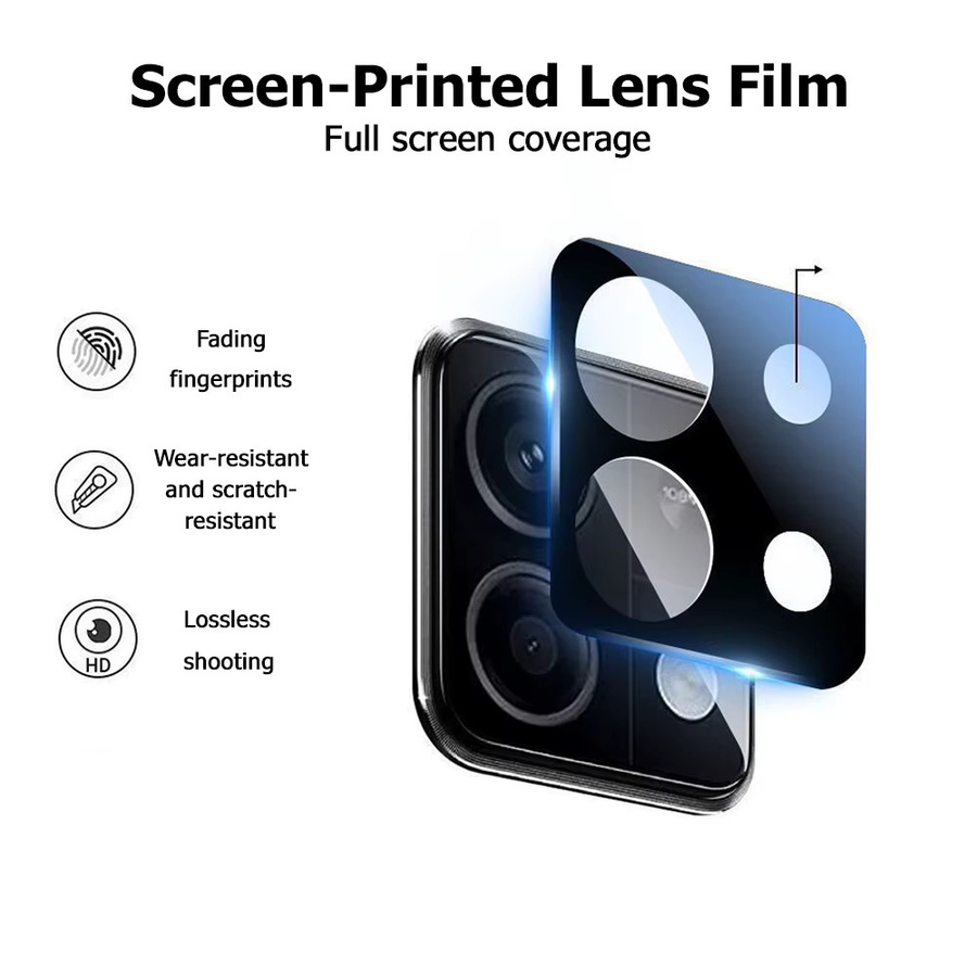 Xiaomi Kamera-Objektiv-Schutzhülle mit gehärtetem Glas für Redmi Note 14 Pro 13 12 11 10 9T 9C 14C 13C Poco M4 M3 F3 MI 13T - Bild 4