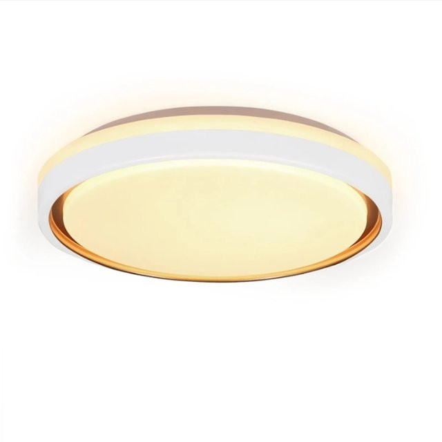 NETTLIFE LED Deckenleuchte modern quadratisch in Weiß, dimmbar, Durchmesser: 30 cm - Bild 1