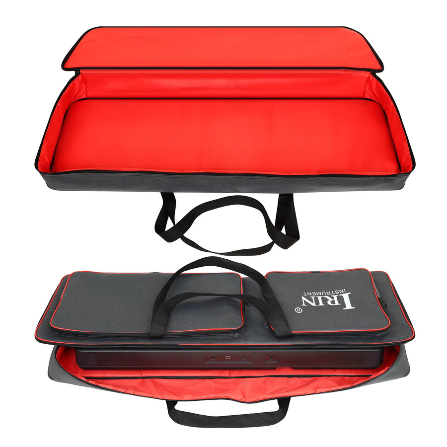 IRIN Elektronische Klavier Tasche für 61/76 Tasten, Wasserdichte und verdickte Oxford-Tasche in Schwarz - Bild 2