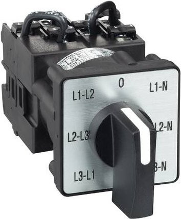 Schneider Electric Umschalter in Schwarz - Bild 1