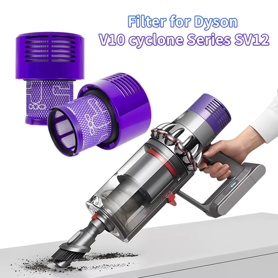 HEPA Filter Kit für Dyson V10 SV12 Staubsauger Zubehör Ersatzteil für Staubbehälter und Deckel - Bild 2