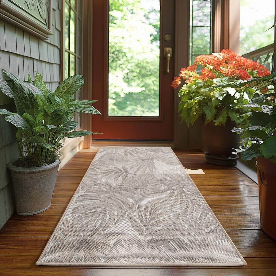 Ayyildiz Outdoor-Teppich Desert Beige B/L: 80 x 250 cm - Bild 2