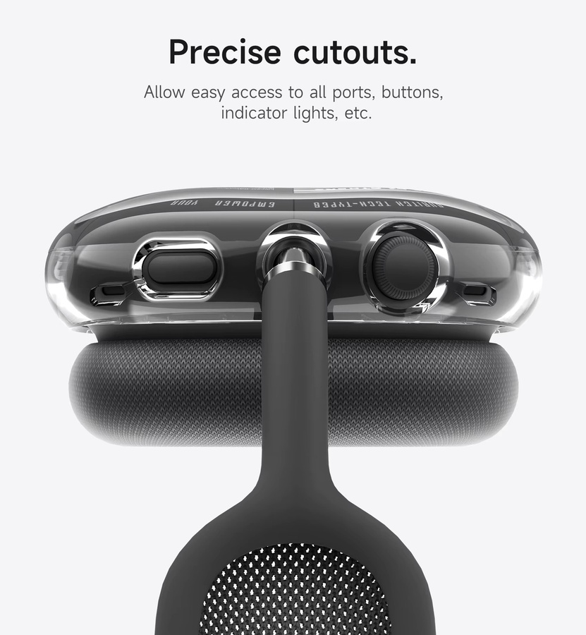 Apple AirPods Max Schutzhülle aus TPU in Purple, robuste Anti-Scratch Ohrmuscheln Abdeckung und stoßfeste Kopfhörer Hülle - Bild 4