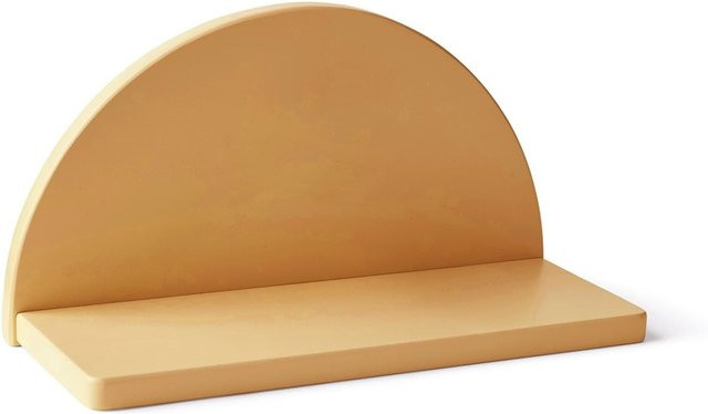 Kids Concept Regalbrett Star Gelb für das Kinderzimmer, Wandmontage, B/T/H: 30,0 x 16,0 x 12,0 cm - Bild 1