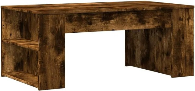 vidaXL Couchtisch aus Holzwerkstoff in Räuchereiche, rechteckig, B/T/H: 102 x 55 x 42 cm - Bild 1