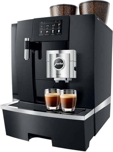 JURA Kaffeevollautomat GIGA X8 in Schwarz und Aluminium - Bild 1