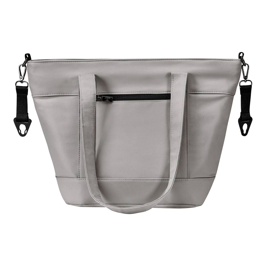 Moon Wickeltasche V-Shape Bag grau Schultertasche faltbar B: 41,0 cm, H: 28,0 cm, T: 16,0 cm - Bild 2
