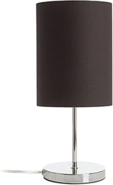 Rendl Tischleuchte NYC/RON in Schwarz aus Polycotton und Metall mit E27 Fassung und 15 W LED - Bild 1