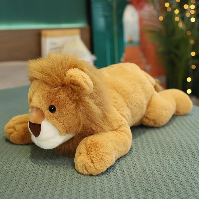 Binchi Keji Travel Löwe-Tiger-Puppe, Plüschtier, ab 3 Jahre - Bild 1