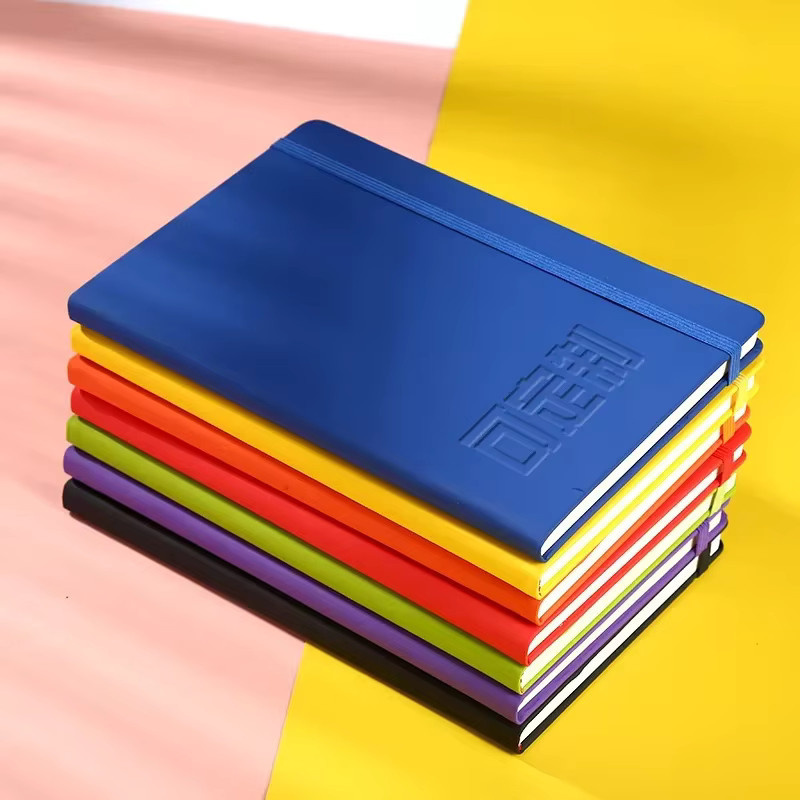 Notizbuch A6 in Rot für Büro, Schule und Studium als Planer und Journal - Bild 2