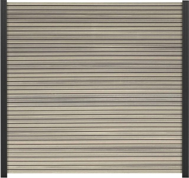 GartenLand WPC Zaun Set Shadowline Sichtschutz Steckzaun Amethystgrau B/H: 180 x 180 cm - Bild 1