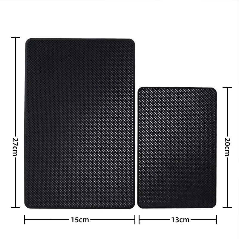 Anti-Rutsch PVC Matte für das Armaturenbrett als Halter für Smartphone und Sonnenbrille in Schwarz - Bild 4