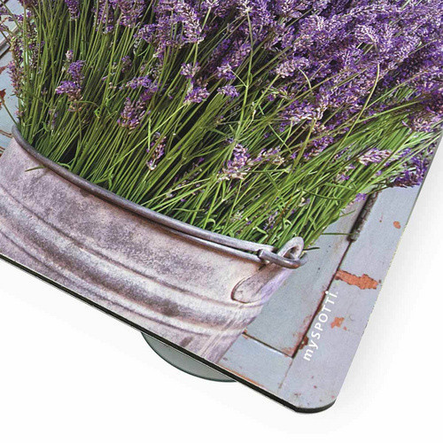 mySPOTTI Mini-Spritzschutzplatte Vintage Lavendel in Purple und Bunt, B/B: 59 x 41 cm - Bild 3