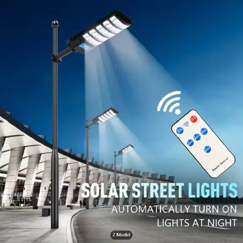 YQCHEZI Solar-Flutlicht mit Bewegungsmelder und LED, wasserdichte Außenleuchte in Schwarz, Cool White 6500 K für Garten und Hof - Bild 3