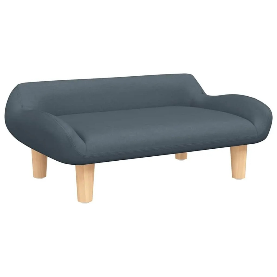 vidaXL Hundebett Sofa Dunkelgrau aus Stoff B/T/H: 70 x 40 x 24 cm - Bild 2