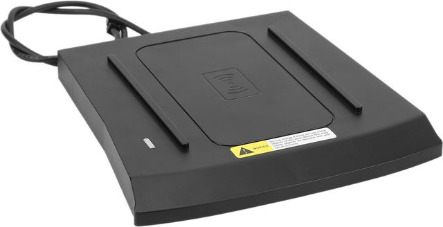 Igeteck Kabelloses 15W Schnelllade-Ladegerät und Handyhalterung für Prado 2012-2017 in Grau - Bild 1