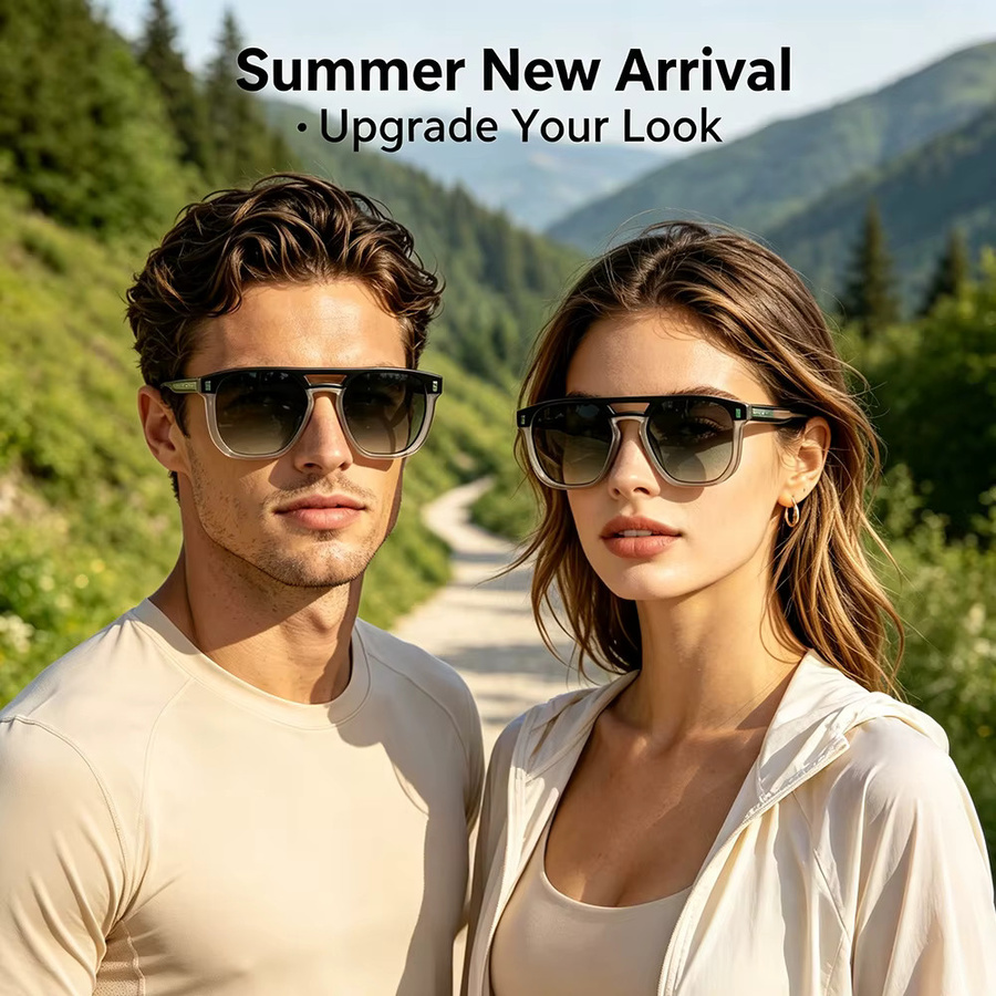 HBK Piloten-Sonnenbrille, Aviator, Vollrand, Unisex - Bild 2