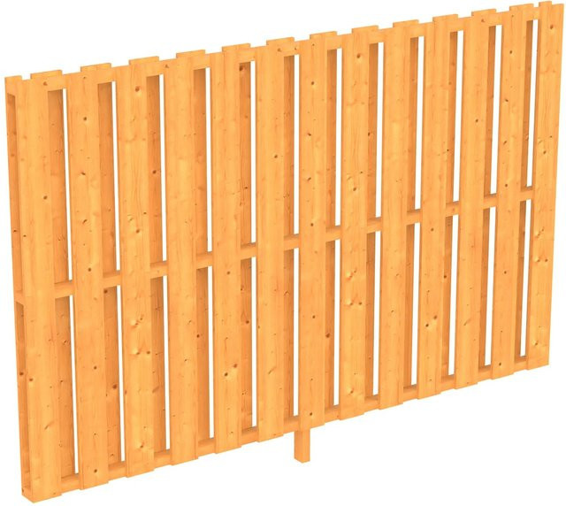 Skan Holz Seitenwand aus Douglasienholz in Beige, B x H: 80 x 160 cm - Bild 1