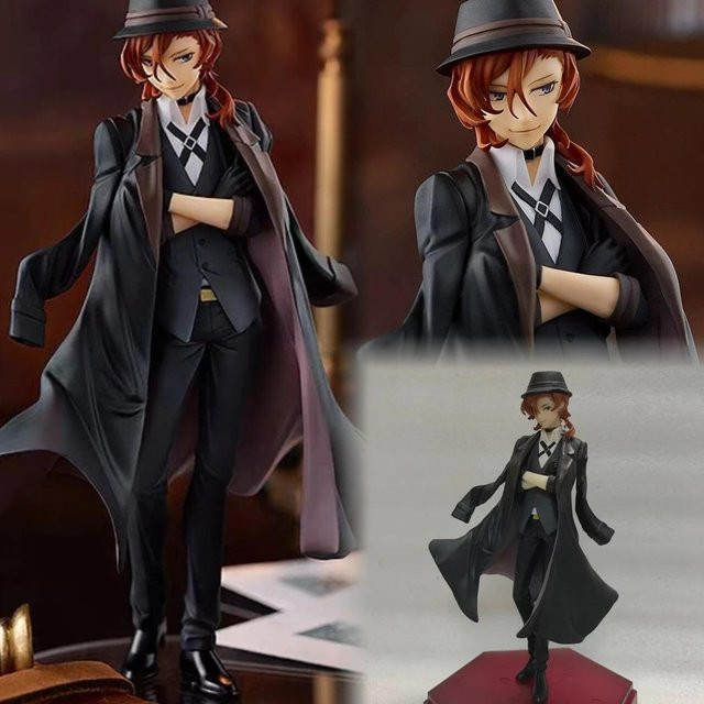Fashnics Bungo Stray Dogs Nakahara Chuuya Dazai Osamu Actionfigur, 18cm, ab 14 Jahren - Bild 1