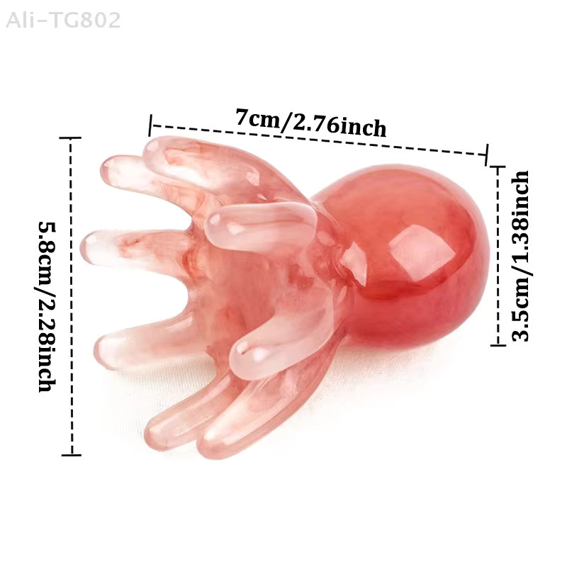 HNKMP Kopfhaut-Massagebürste, Oktopus-Kopfmassagegerät - Bild 3