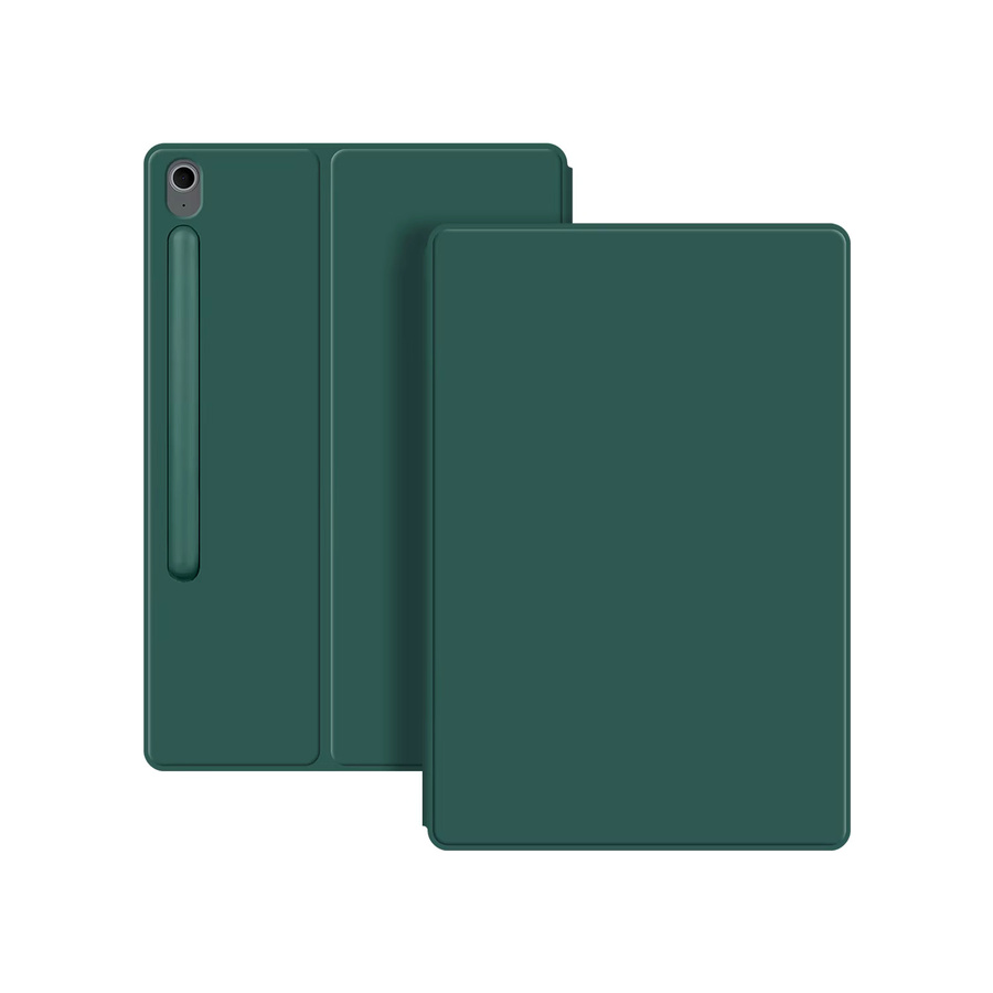 Magnetische Schutzhülle für Samsung Galaxy Tab S10 FE Plus 13,1 Zoll mit Stifthalter und Auto-Wake-Sleep-Funktion in Schwarz oder Grün - Bild 4