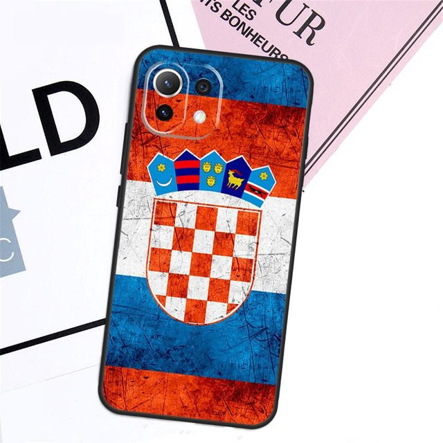 Handyhülle mit Kroatien Flagge Design für Xiaomi und POCO Modelle, Mehrfarbig - Bild 1