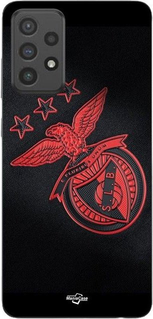Maniacase Handyhülle für Samsung Galaxy A73 mit SCP Benfica Design in Schwarz - Bild 1