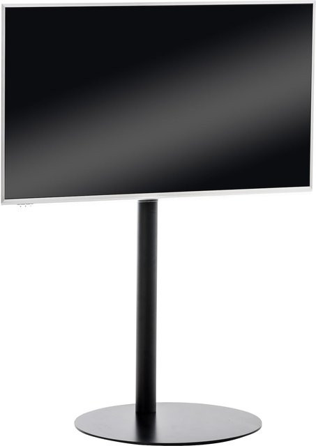 CLP Universal TV Ständer für 55-57 Zoll, VESA 100x100 bis 600x400, stabiler Fernseher Standfuß aus Metall in Schwarz Matt, belastbar bis 40 kg - Bild 1