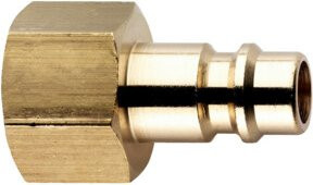Metabo Gewindestecknippel Euro 1/4" IG in Gold - Bild 1