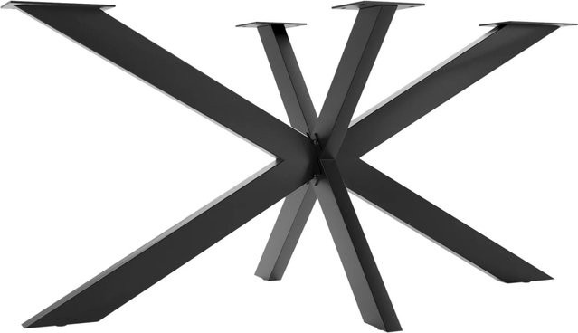 SOTECH SPIDER KD Tischgestell aus Stahl in Schwarz Matt, B/T/H: 150 cm x 78 cm x 71 cm - Bild 1