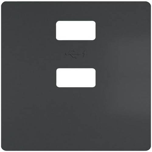 Siemens Delta Schalterprogramm Abdeckung in Anthrazit 5TG25780CM - Bild 1