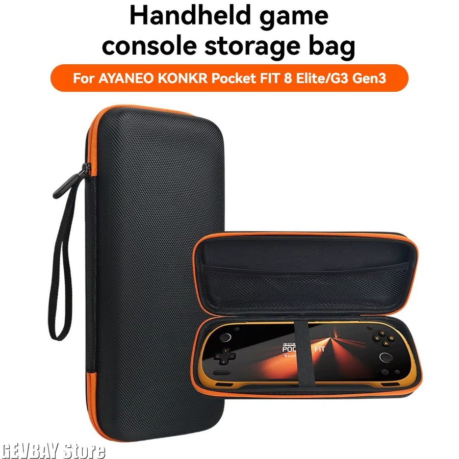 AYANEO KONKR POCKET FIT 8-Elite und G3 Gen3 Tragbare Aufbewahrungstasche für Game Controller in Schwarz - Bild 2