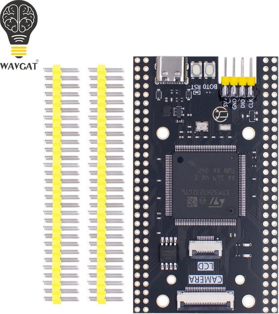 WAVGAT STM32H723ZGT6 STM32 Core Development Board Modul mit Typ-C USB und SPI I2C Protokoll in Schwarz - Bild 1