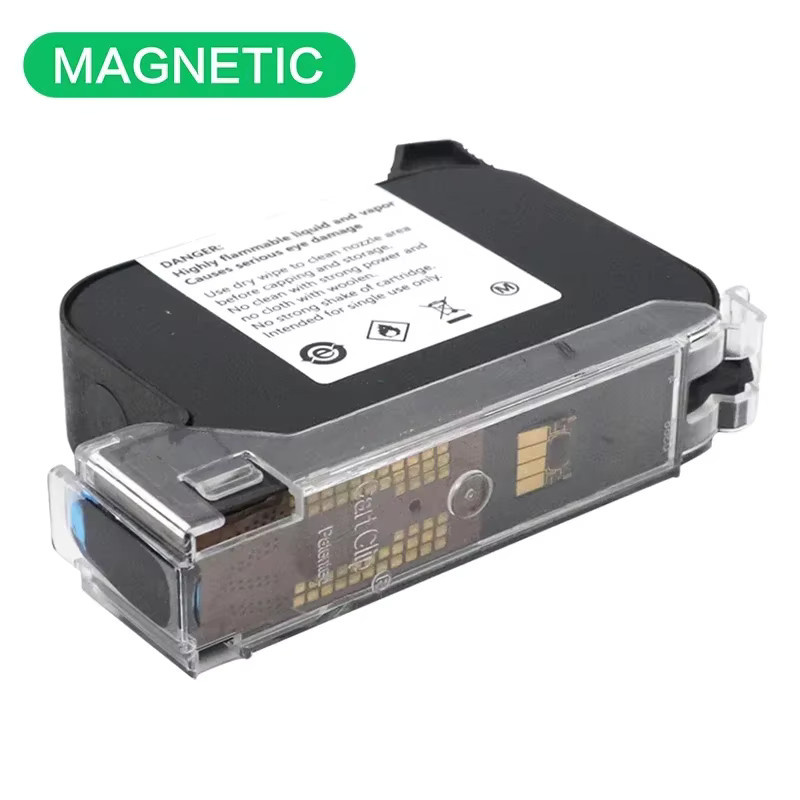 JS12 JS12M Handheld thermische Inkjet Drucker Patrone mit 600 DPI und schnell trocknender Eco Solvent Tinte in Schwarz - Bild 4