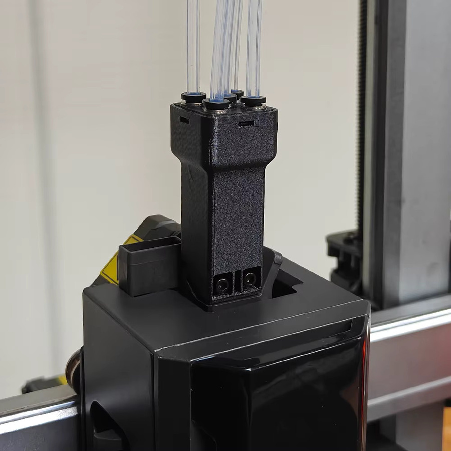 Anycubic 5-in-1 Filament-Hub für FDM 3D-Drucker, Farbe: Schwarz, kompatibel mit Anycubic Kobra 3, S1 und S1C - Bild 3