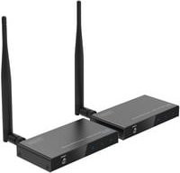 Digitus HDMI Extender und Splitter Set Wireless Video Audio Infrarot Erweiterung Schwarz bis zu 100 m - Bild 1