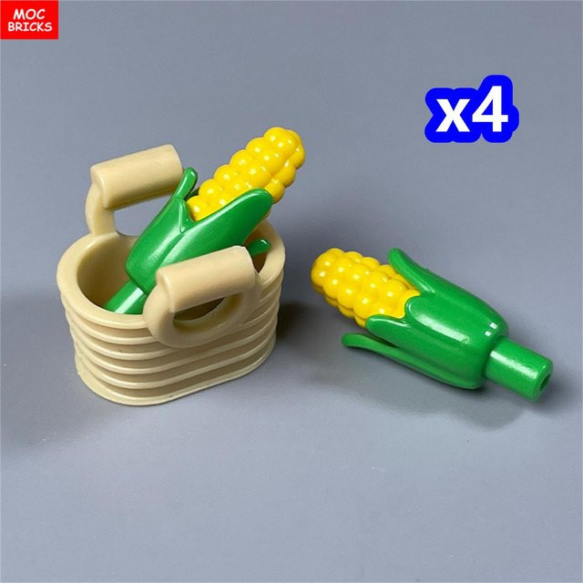 MOC Bausteine Maispflanze, Lernbausteine, ab 6 Jahren - Bild 1